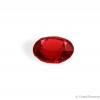 Spinelle rouge, taillé facetté, 0,71 carats