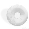 Donut ou Pi chinois Cristal de roche pour la clarification de la conscience