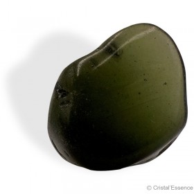 Moldavite, roulée