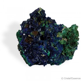 Azurite cristallisée, petit bloc 139 g