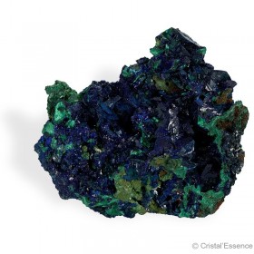 Azurite cristallisée, petit bloc 139 g