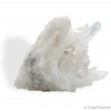 Cristal de roche du Brésil, groupe de cristaux 633 g