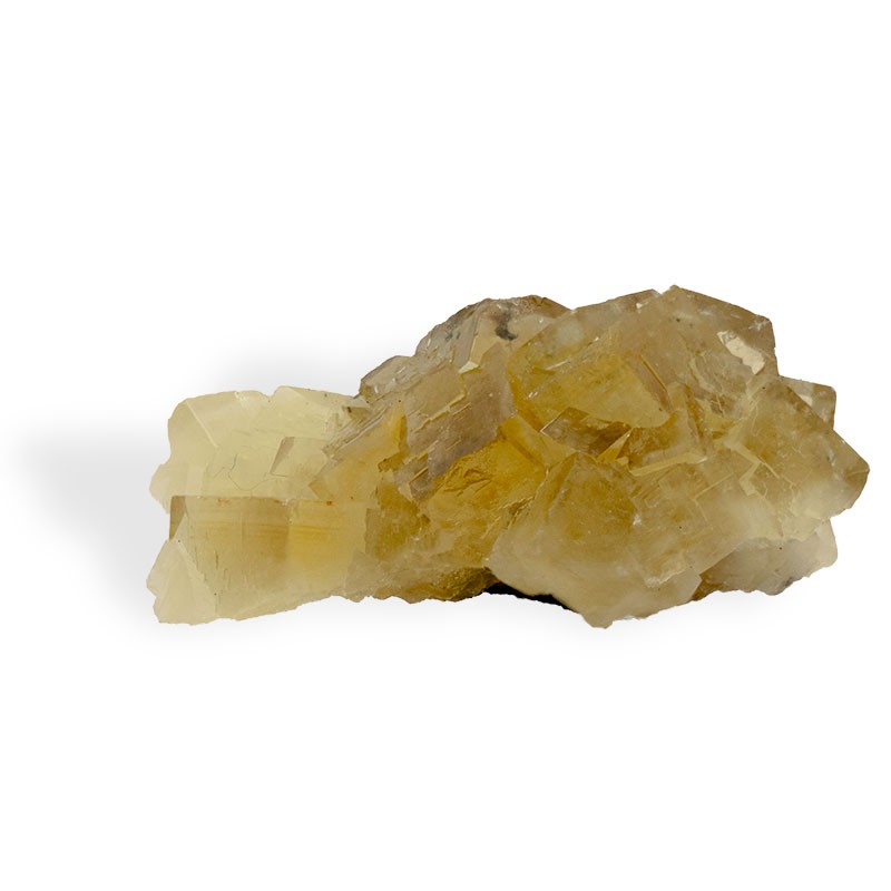 Fluorite jaune d'Espagne, cristaux
