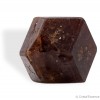 Cristal Grenat hessonite du Mali, brun orangé, pierre du 2e chakra. Pour son action dynamisante sur la vitalité sexuelle.