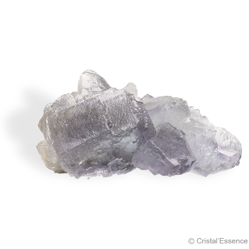 Pierre Fluorite bleue, petit groupe de cristaux pour stimuler l'intuition