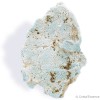 Pierre Turquoise naturelle du Mexique, brut, 87,3 g, pièce unique, elle a une action bienfaisante sur les maux liés à la gorge.