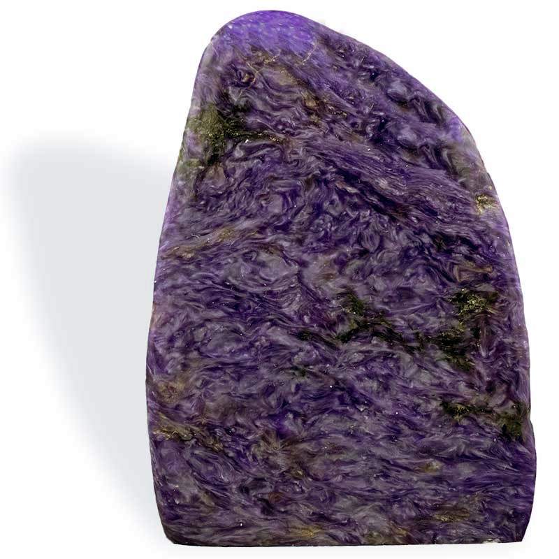 Charoïte, petit bloc poli, 185 g