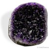 Plaque petits cristaux Améthyste d'Uruguay, belle couleur violette