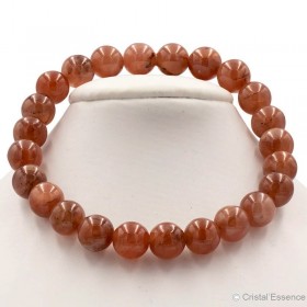 Pierre Rhodochrosite en bracelet, en perles de 6 ou 8 mm pour lutter contre le stress