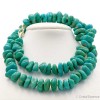 Turquoise naturelle "Sleeping Beauty", collier baroque, qualité AAA