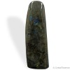 Bloc poli Labradorite, reflets bleus, 640 g, pièce unique, pierre à recommander aux thérapeutes.