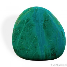 Galet Chrysocolle 218 g, qualité AAA, pour apaiser les conflits