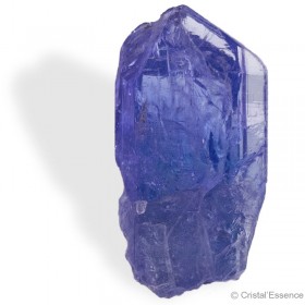 Cristal entier de Tanzanite exceptionnel à l'énergie douce et subtile.