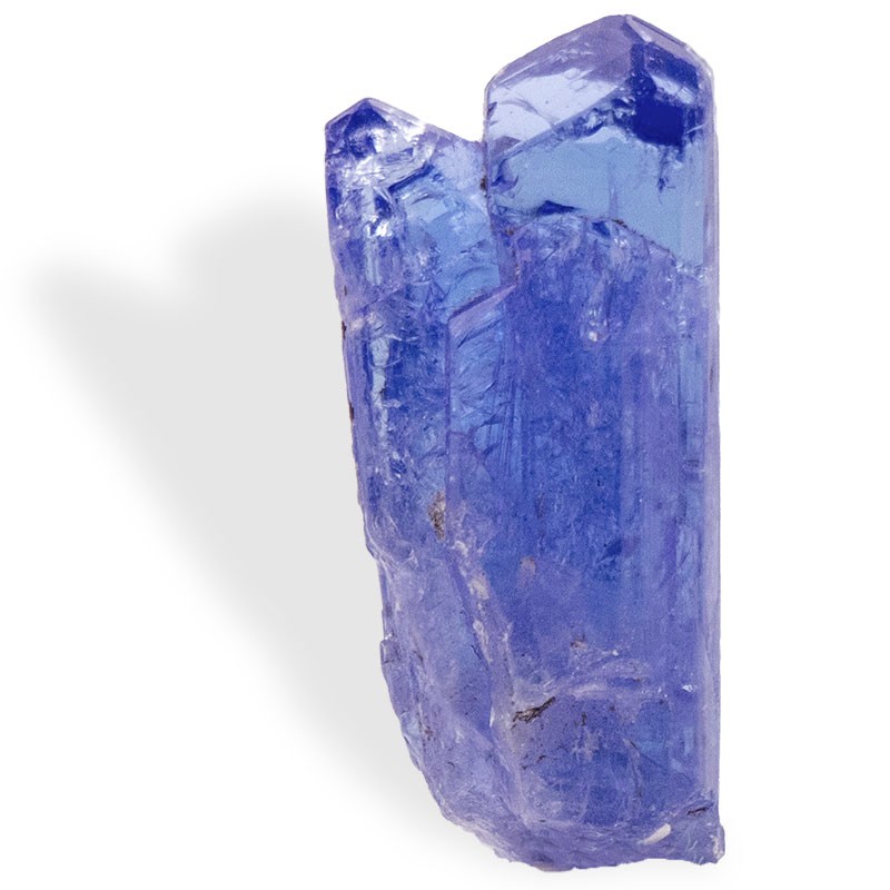 Tanzanite, cristal exceptionnel de 15,91 carats