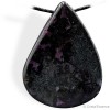 Sugilite pendentif percé, 18,5 g