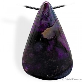 Sugilite pendentif percé, 18 g