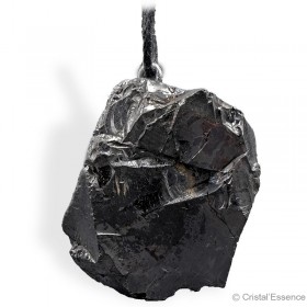 Pierre Shungite Élite pendentif attache