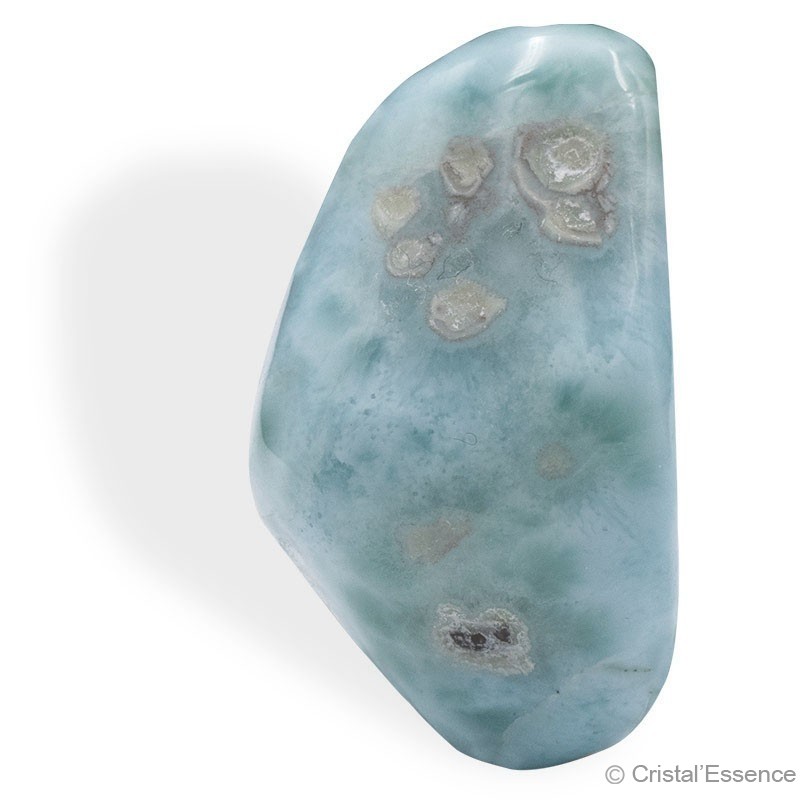 Pierre Larimar, pectolite bleue