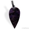 Sugilite pendentif percé