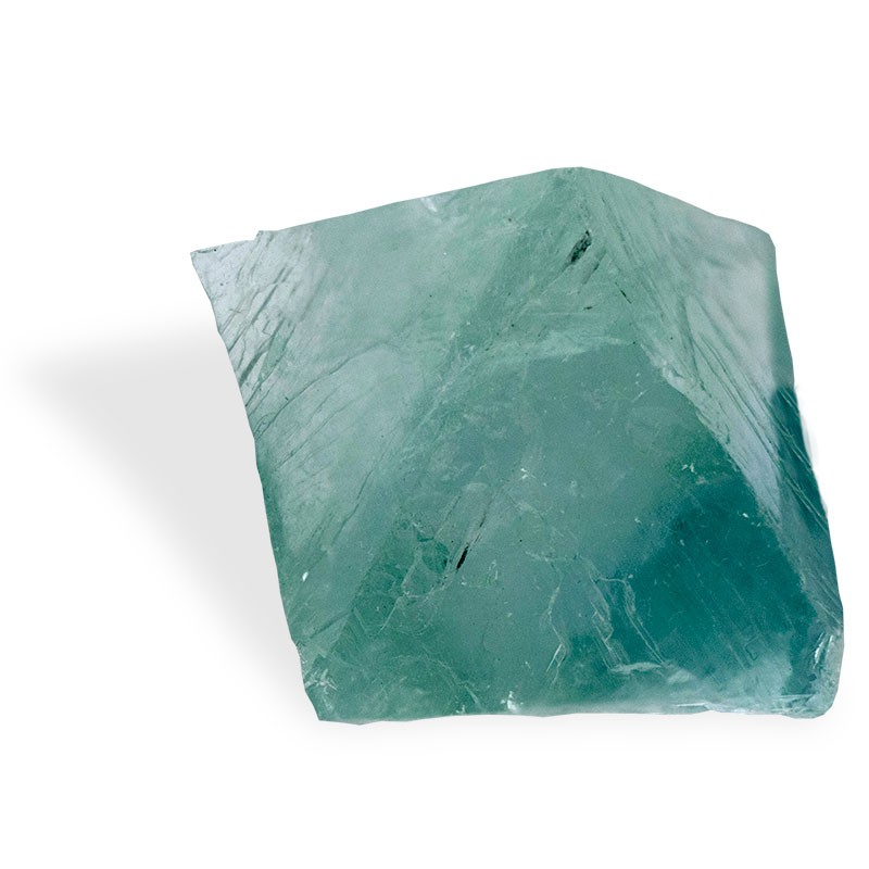 Pierre Fluorite bleue, cristal octaèdre pour développer les qualités intuitives