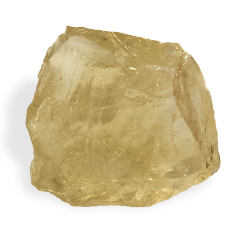 Citrine Naturelle brut pour adoucir le système digestif