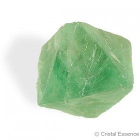 Pierre Fluorite verte intense, cristal pour favoriser la circulation des émotions
