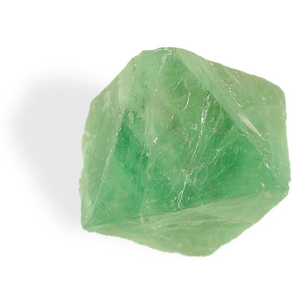 Pierre Fluorite verte intense, cristal pour favoriser la circulation des émotions