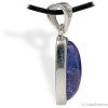 Pierre Tanzanite en pendentif, pour calmer l'activité du mental