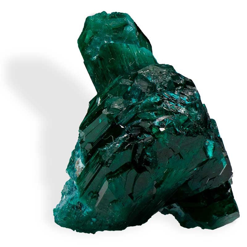 Cristaux de dioptase