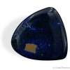 Azurite cristallisée polie