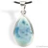 Pendentif Larimar, pierre apaisante pour le stress