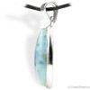Pendentif Larimar, pierre apaisante