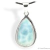 Pendentif Larimar, pierre apaisante pour les états de stress