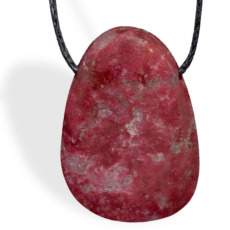 Thulite de Norvège en pendentif