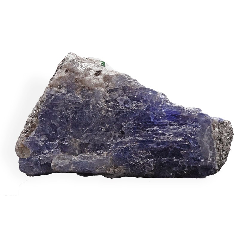 Tanzanite, grand morceau brut, 101 g