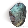 Pierre Labradorite roulée, la pierre des thérapeutes.
