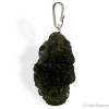 Moldavite en pendentif, pierre d'ouverture à la vie