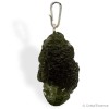 Moldavite en pendentif, specimen entier,