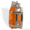 Opale de Feu, pendentif argent