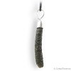 Moldavite brut, specimen entier, pendentif argent, 6 g