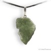 Pendentif Moldavite pierre du chakra du cœur