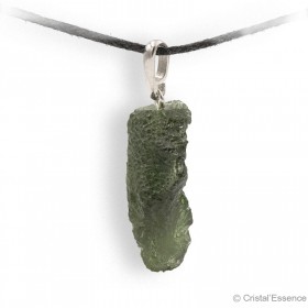 Pendentif Moldavite pierre de cœur