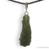 Moldavite spécimen entier en pendentif