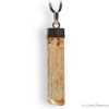 Pendentif Topaze impériale, montage argent