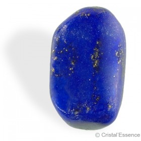 Pierre Lapis-lazuli roulé pour un effet anti-inflammatoire et anti-infectieux, en particulier au niveau des yeux.