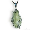 Moldavite de Nesmen Forest, de qualité exceptionnelle, pierre de coeur