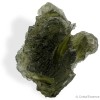 Moldavite, spécimen entier brut pierre d'ouverture à la vie,