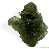 Moldavite, spécimen entier brut pierre d'ouverture à la vie, correspond au chakra du coeur