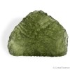 Moldavite specimen authentique  brut entier, pierre d'ouverture du cœur, correspond au chakra du coeur