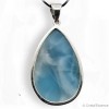 Pierre Larimar en pendentif